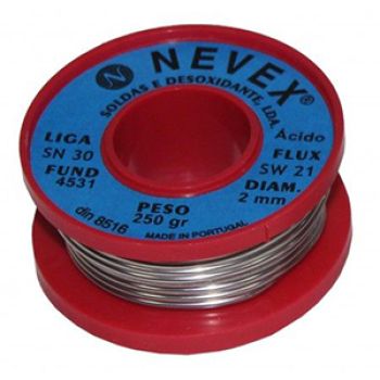 SOLDA FIO ACIDO BOBINE - 1/2KG