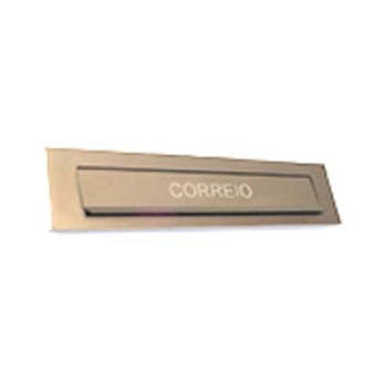 ENTRADA CORREIO 481X34 - ALUM/OURO