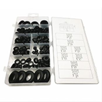 ANILHA BORRACHA CONJ. VARIAS MEDIDAS - 115PC