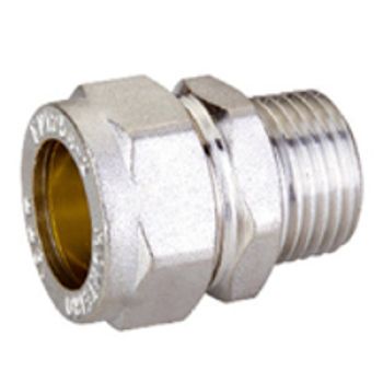 CASQ. MACHO BICONICO CROM - 15X1/2"