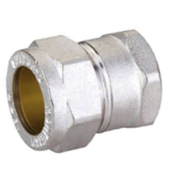 CASQ. FEMEA BICONICO CROM - 15X1/2"