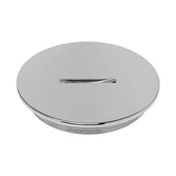 TAMPA SIFAO PVC CROM - 110MM