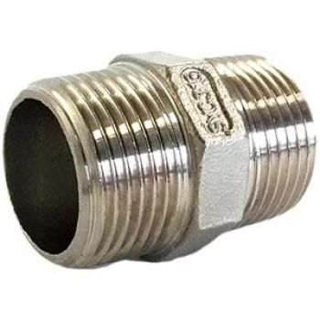 CASQ. DUPLO INOX 316 - 1"