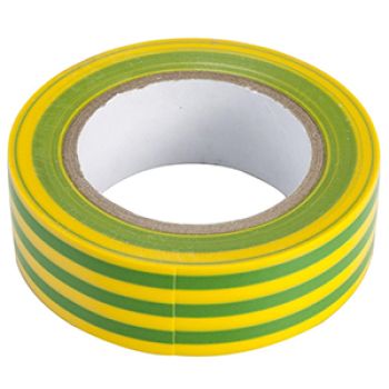 FITA ISOLADORA VERDE/AMAR. - 19MMX20M