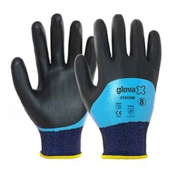 LUVA SPANDEX REV. DUPLO NITRILO FOAM - N.10
