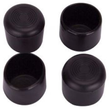 TACO PLAST. EXT. PRETO - 1"1/2 - 4UN