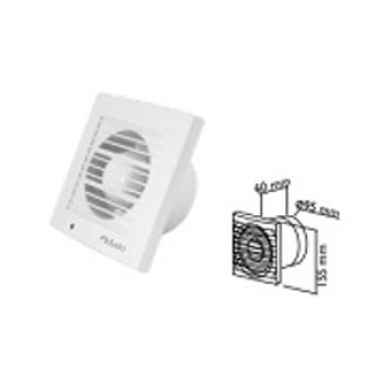 EXTRACTOR WC BRANCO - 150X60X95MM