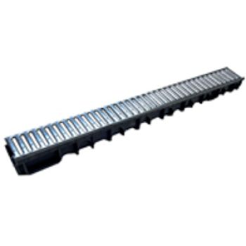 CANALETE PP C/GRELHA GALV. - 100X12X9CM