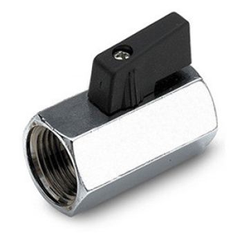 VALV. ESFERA F/F MINI LAT/NIQ - 1/2"