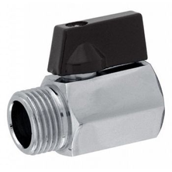 VALV. ESFERA M/F MINI LAT/NIQ - 1/2"