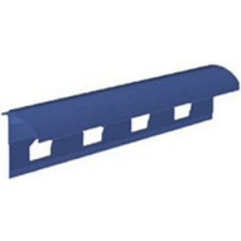 PERFIL CANTO AZULEJO PVC 12MM AZUL ESCURO - 2.60M