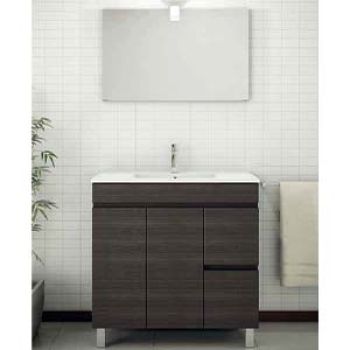 MOVEL C/LAVAT. CER./ESPELHO TEA BRAGA - 80X60CM