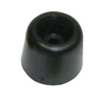 BATENTE PISO BORRACHA PRETO