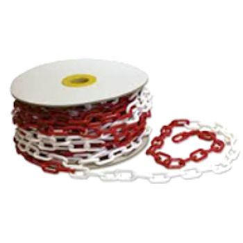CORRENTE PLASTICA 8MM - BRA/VERM - 25M