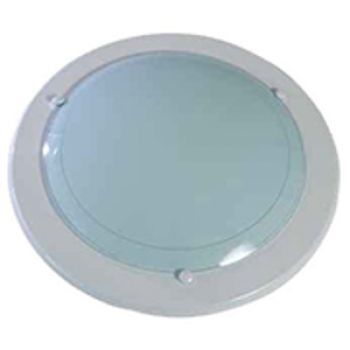 APLIQUE TECTO E27 BRANCO - 300X300MM