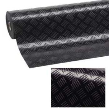 TAPETE BORRACHA CHECKER REF.602 - 1,40M - 10ML