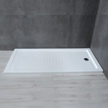 BASE CHUV. ACR. C/VALV. BRANCO GALIA - 100X70X7CM