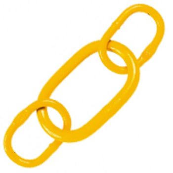 ARGOLAO OVAL C/DUPLO BRINCO G80 4R-10MM - 9,6T