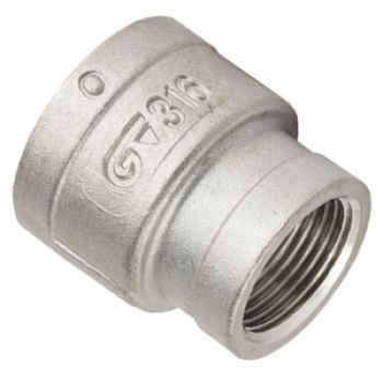 UNIAO RED. F/F INOX 316 - 1/2"x1/4"