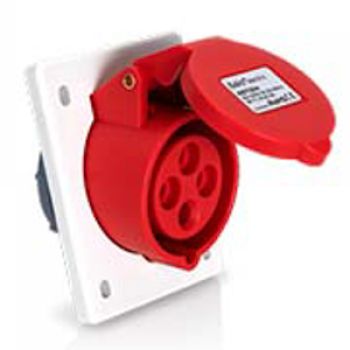 TOMADA ENCASTRAR INDUST. FEMEA DOFIL - 6P+T - 16A