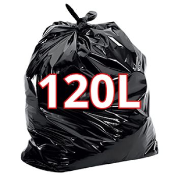 SACO PLAST. LIXO 85X120 - 120L - ROLO 10UN