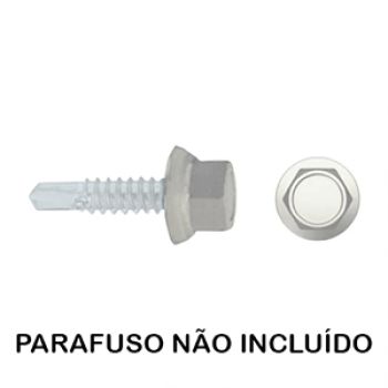 CAPUCHON NYLON 10MM - CINZA 9006 - 100UN