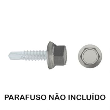 CAPUCHON NYLON 10MM - CINZA 9007 - 100UN