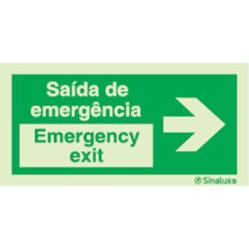 SINAL PVC FOTOLUM. - N. P0048 TIPO 1 - 30X15CM