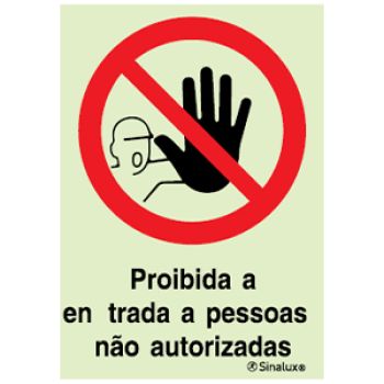 SINAL PVC OPACO - N. P1732 TIPO 1 - 30X40CM