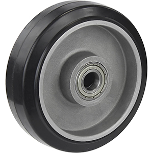 RODA BORRACHA - 125MM