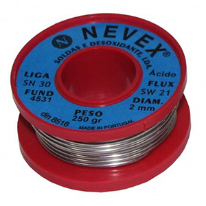 SOLDA FIO ACIDO BOBINE - 1/2KG