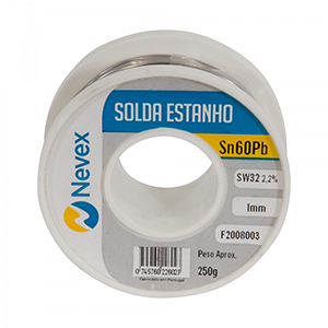 SOLDA FIO RESINA BOBINE - 1/4KG