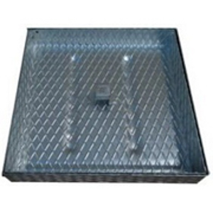 TAMPA SANEAM. GALV. REB. 25 XADREZ - 400X400X40MM