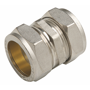 UNIAO SIMPLES BICONICO CROM - 18MM