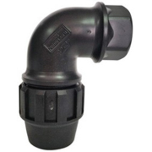CURVA ROS/FEMEA APERTO RAP.POLIET. - 20-1/2"