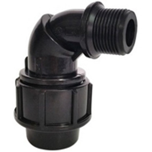 CURVA ROS/MACHO APERTO RAP.POLIET. - 20-1/2"