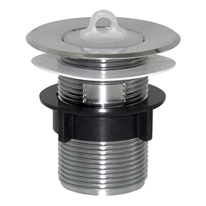 VALV. BANHEIRA SIMPLES PVC/CROM.