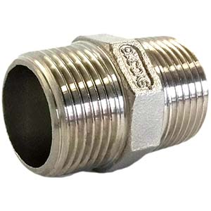 CASQ. DUPLO INOX 316 - 1"1/4