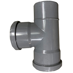 TE PVC DIN 90º - 125