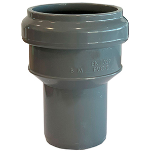 UNIAO PVC DIN RED. - 75X40