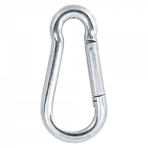 MOSQUETAO BOMBEIRO ZINC. - 14X180MM