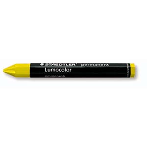 LAPIS MARCADOR CERA AMARELO - 2UN