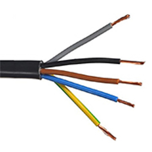 CABO FVV PRETO 5X4MM - M
