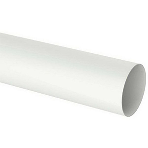 TUBO PVC BRANCO P/CALEIRA D-25 75MM - 3M