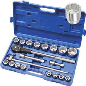 CHAVE CAIXA - 3/4" DOZEAVADA - 21UN