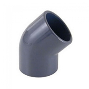 JOELHO PVC PRESSAO 45º - 63MM