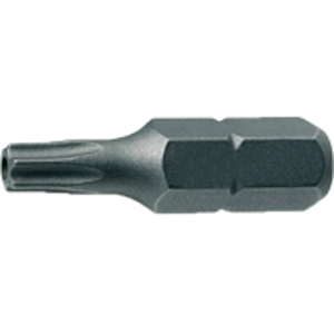 BITS TORX FURADO 1/4" - 15X25MM - 10UN