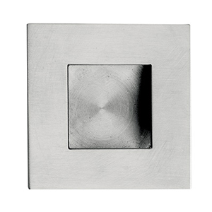 CONCHA MOVEL QUAD. INOX/SAT 2187/16 - 50MM