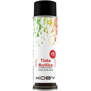 SPRAY ACRILICO PRETO BRILHO - 400ML