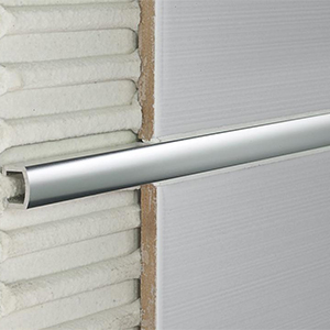 PERFIL CANTO AZULEJO QUAD. ALUM. 12MM - 3M